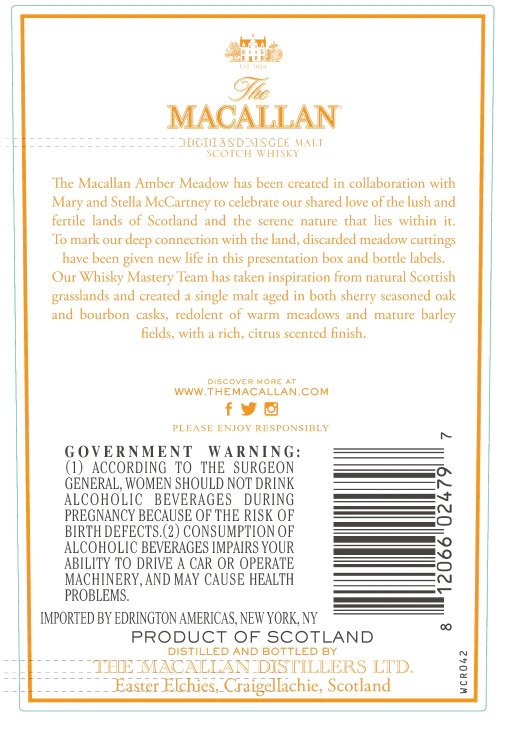 Macallan Harmony Collection Amber Meadow